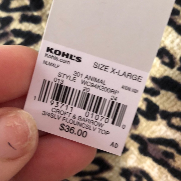 Cheetah Top - Picture 3 of 4